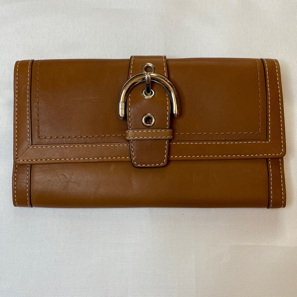 Coach Wallet Brown Preloved